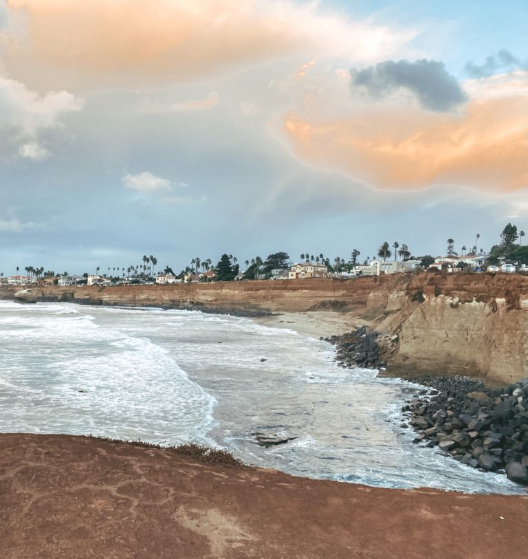 cover image of san diego sunset cliffs